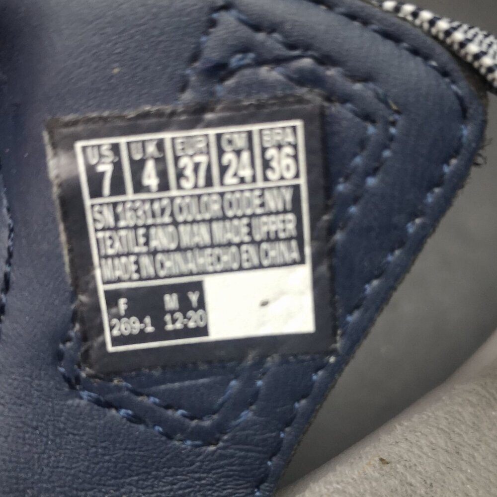 Skechers Ladies Size 7 Reggae Slim - Takes Two Navy & Grey Memory Foam Sandals - Picture 6 of 8